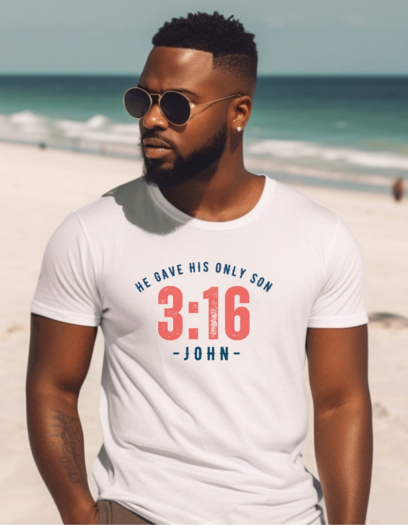 John 3:16, Christian T-shirt, Worship Shirt, Jesus Shirt, Christian ...