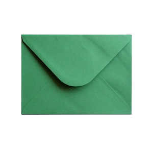 Wedding Invitation Envelopes, A7 Luxurious Envelopes, 133 x 184 mm, suits 5'' x 7'' Cards, 120GSM, Emerald, Pack of 10