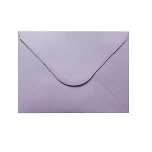 Wedding Invitation Envelopes, A7 Luxurious Envelopes, 133 x 184 mm, suits 5'' x 7'' Cards, 120GSM, Dusty Lavender, Pack of 10