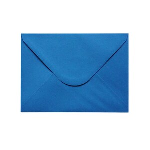 Wedding Invitation Envelopes, A7 Luxurious Envelopes, 133 x 184 mm, suits 5'' x 7'' Cards, 120GSM, Cobalt Blue, Pack of 10