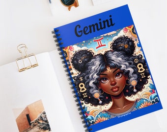 Gemini Starlit Musings, A Personal Diary to Unlock Astrological Secrets, Stellar Hardcover Notebook: Embark on Gemini Women's Astrological