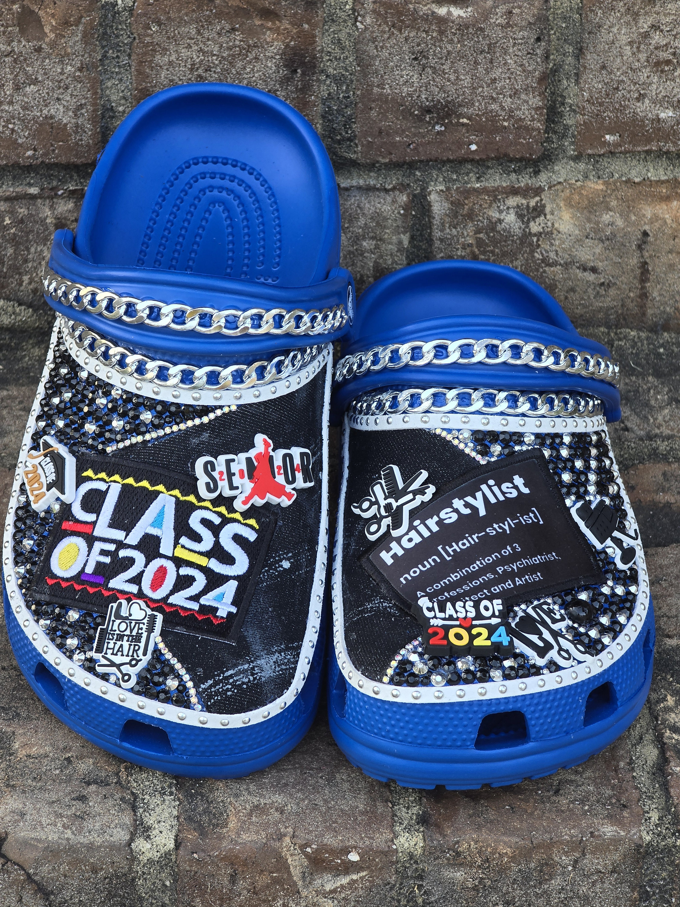 Handcrafted Hairstylist Graduation Crocs - Etsy