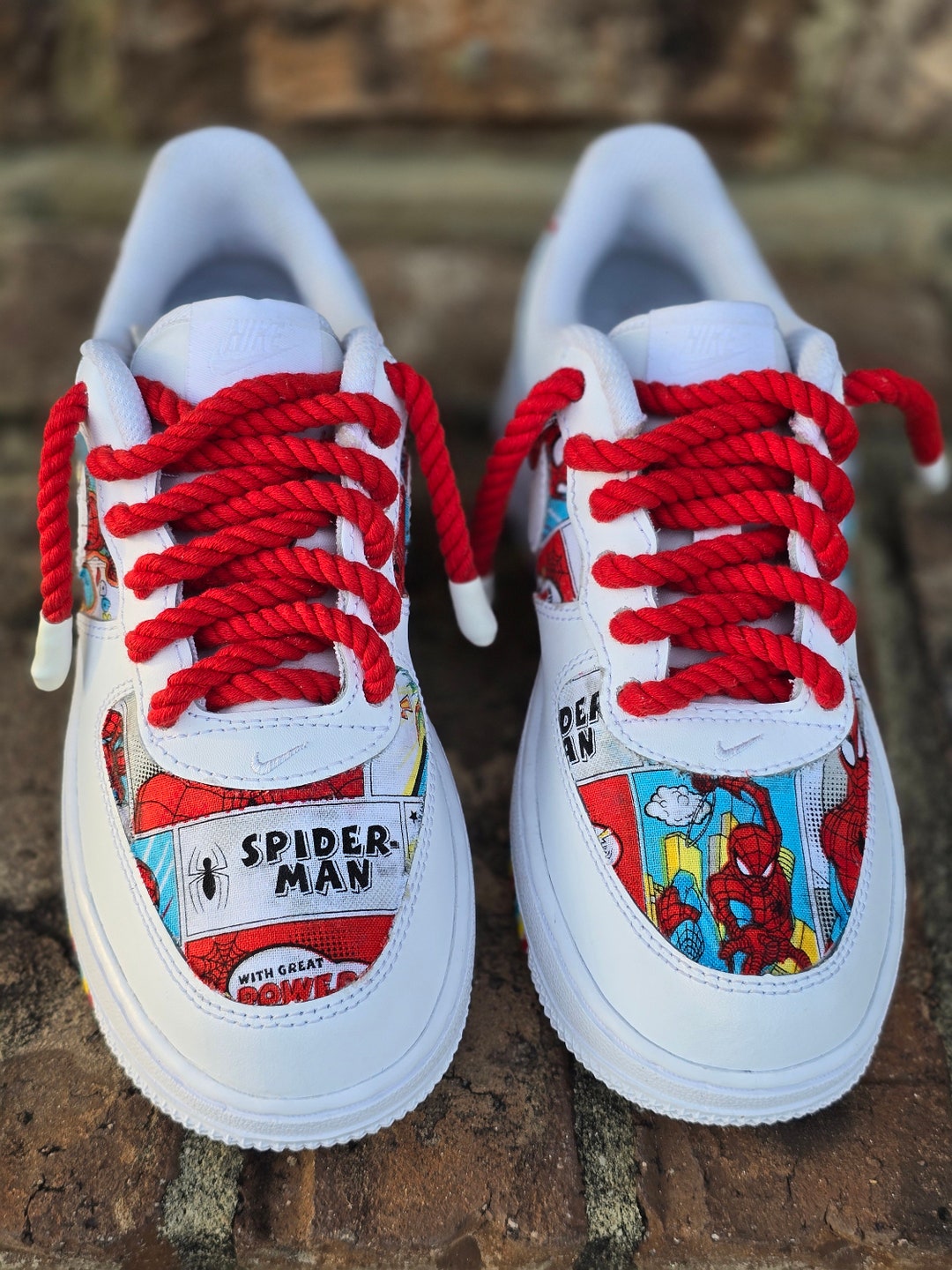 nike air force spider man