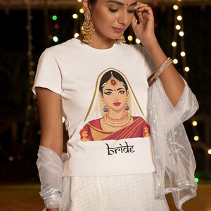 Desi Bride Shirt, Dulhan, Indian Bride, Bachelorette party shirt, Dulhan shirt, wedding gift