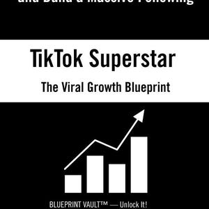 TikTok Superstar Blueprint - Learn how to Dominate Your Niche Grow Fast, and Build a Massive Following