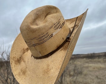 Authentic Used Straw Cowboy Hat