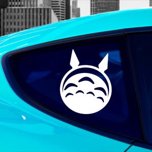 Ghibli - Totoro 5&quot; Decal - Weatherproof and UV Resistant Vinyl