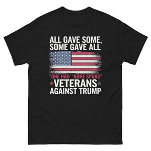 Veterans Anti-Trump Tshirt Draft Dodger Bone Spurs for Vets T-Shirt Unisex classic tee