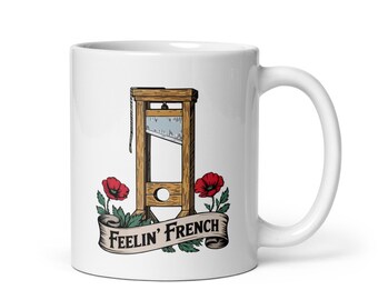 Taza blanca brillante