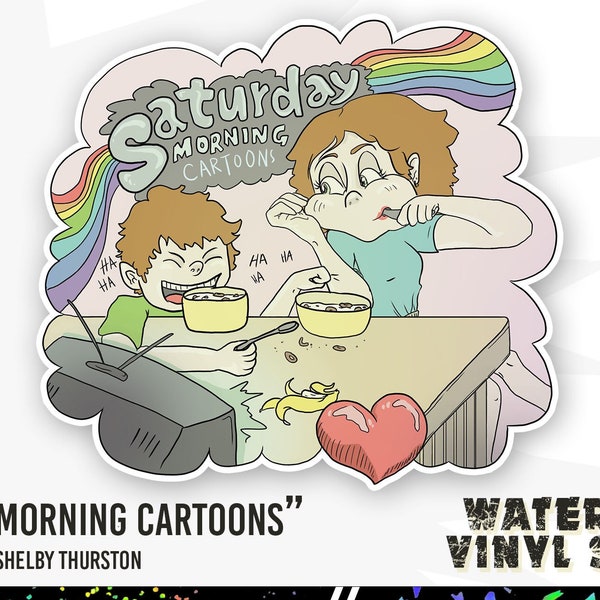 Saturday Morning Cartoons, Nostalgia Stickers, Nostalgic Mood, Cartoon Memories, Fond Memories, Nostalgic Childhood, Childhood Memories