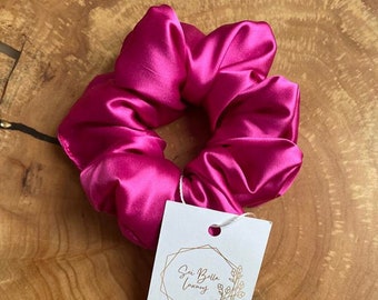 Satin scrunchies Satin scrunchies for bridesmaid Bridesmaid gifts Hen party Silk scrunchies