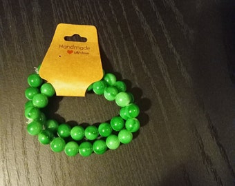 2pack green bracelets
