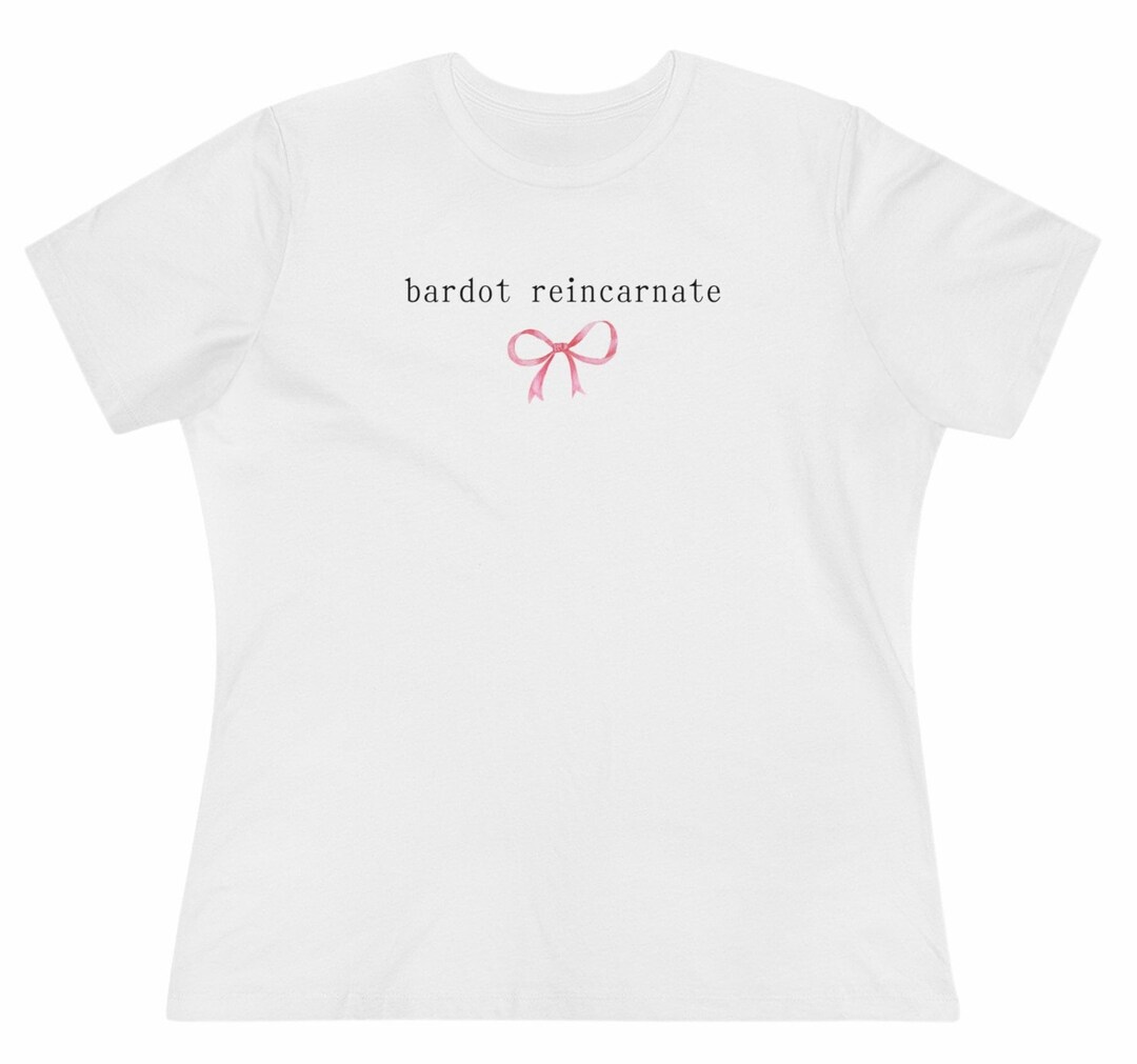 Bardot Reincarnate Shirt Olivia Rodrigo Inspired Guts Lacy Bow bardot-reincarnate-shirt-olivia-rodrigo-inspired-guts-lacy-bow