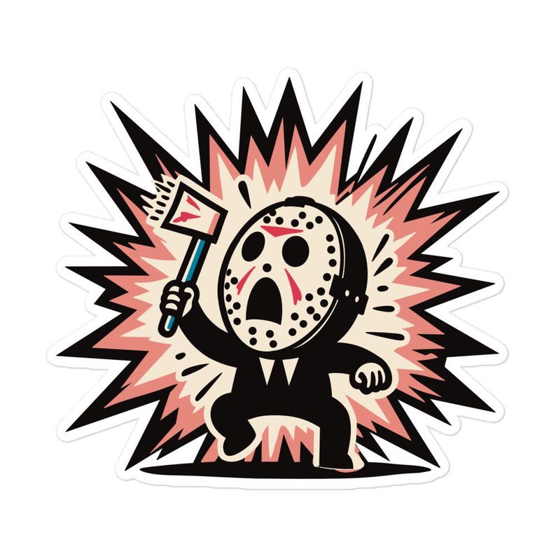 Jason Voorhees Sticker - Etsy
