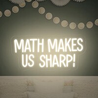 It's A Good Day to Do Math Neon Sign,math Classroom Decor Sign, Math ...
