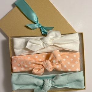 Classic Baby Headbands, Baby  Accessories, Knotted Headbands, Organic Cotton Accessories, Hair Accessories, Headbands, Headbands & Turbans