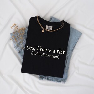 RBF Red Bull T-Shirt: Funny Energy Drink Lover Gift Black