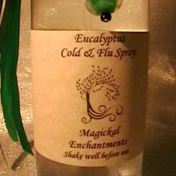 Eucalyptus Cold and Flu Spray Perfect for Cold and Flu Season