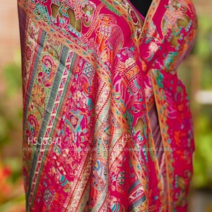 Pure Banarasi crepe silk saree with serene beauty of nature .Rich pallu and intricate weaving and beautiful lakkans