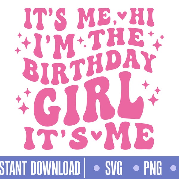 It's Me Hallo, ik ben het feestvarken It's Me Svg, Cut-bestanden voor Cricut en Silhouette, instant download, COD053