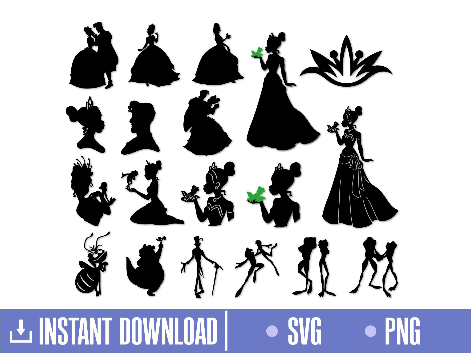 Princess silhouette - Etsy 日本