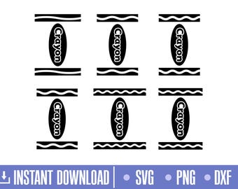 Crayon Custome, Crayon Svg, Custome Halloween Svg, Cut files for Cricut and Silhouette, instant download, COD081