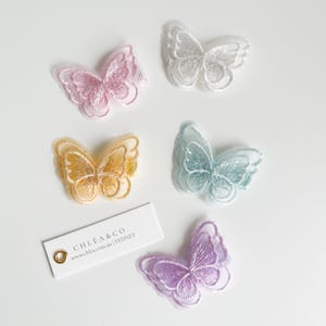 Butterfly Hair Clip: Boutique Fringe Bow for Toddlers
