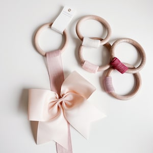 Ribbon Bow Holder | Hair Clip Holder | Bow Holder | Hair Clip Hanger | Bow Storage | Flower Bow Hanger | Girl Room Decoration