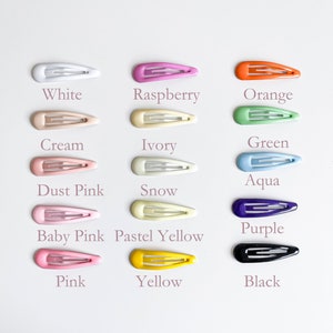 Daily Dear (Set of 2) | Kids Hair Clip | Toddler Hair Clip | Hair Bow | Fringe Clip | Cute Hair Clip | Snap Clip | Basic Clips