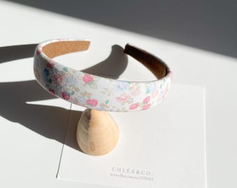 Vintage Strawberry Headband | Hard Headband | Fabric Headband | Summer Headband | Vintage Headband | Unique Headband | Kids Headband