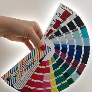 Winter Colour Analysis Fan Palette: Seasonal Style Guide Gift