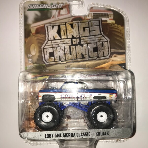 1987 GMC Sierra Classic - Kodiak - Series 10 - Kings Of Crunch - Brand New Sealed - Greenlight Collectibles
