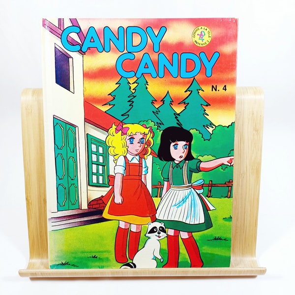 Vintage Candy Book in French, Candy Candy No 4, Mizuki Igarshi 1978, TOEI Animation