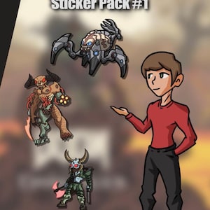Doom Doodles Sticker Pack 1