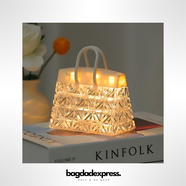 bagdadexpress. | Festive Night Lamp | Ramadan Table Lights | Festive Glow| Bag LED Decoration | Islamic Home Accessoires