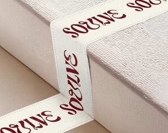 Branded Packing Tape Mockup: Photoshop Template (PSD)
