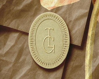 Embroidered Fabric Tag Mockup PSD | Clothing Label Logo Mockup | Luxury Branding Presentation | Smart Object Template