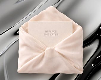 Silky Envelope Mock Up Photoshop