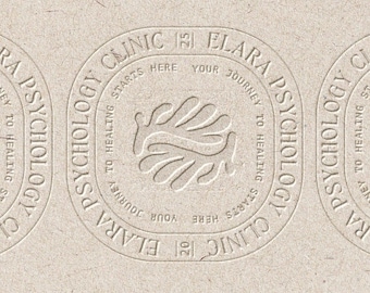 Deboss Logo Mockup: Textured Background, Branding Mockup (PSD Files)