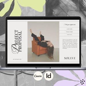 Modelo de Proposta de Marca de Projeto | Design de Proposta | Modelo de Proposta de Kit de Boas-Vindas | Lista de Serviços de Portfólio | Pitch Deck