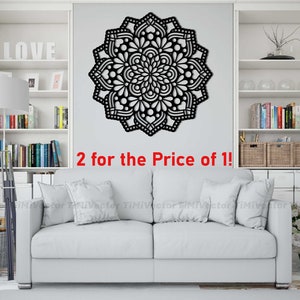 Mandala svg laser cut file, intricate geometric mandala pattern, svg dxf cdr eps, cnc digital files, mandala wall art, instant download