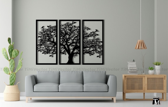 Tree of Life, Vector Art, Plasma Cut, Laser Engraving, Cdr Format, Wall  Decor, Home Decoration, Dxf Download, Metal Art, Digital Files, Cnc - Etsy