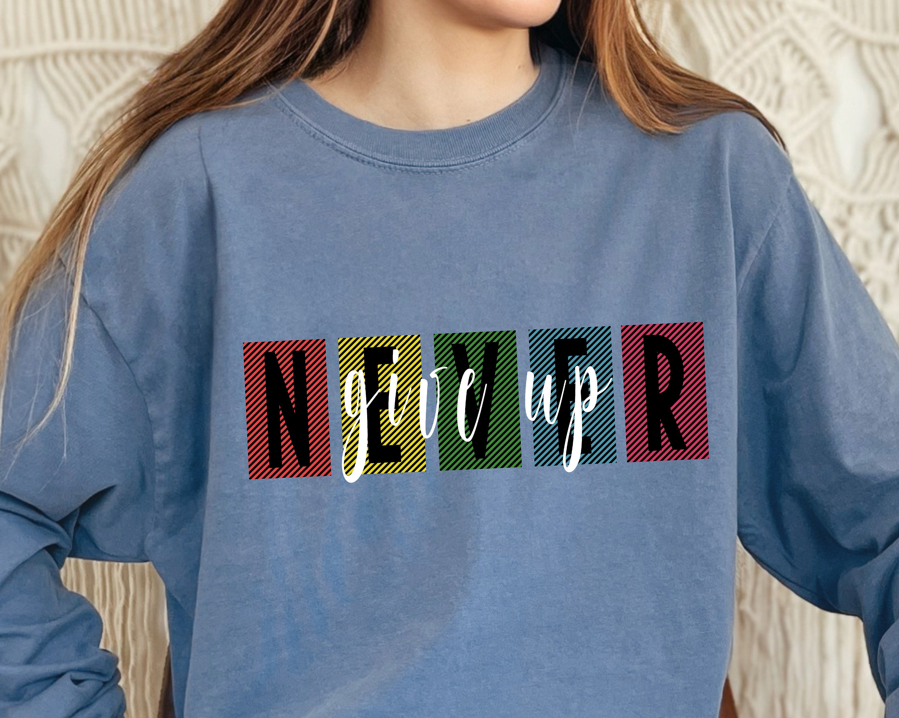 Never Give up Svg Png, T-shirt, Affirmation Gifts, Positive Quotes Svg ...