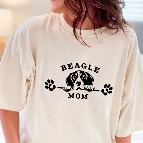 Beagle Mom Svg Png, Beagle Mom T-Shirt, Dog Mom Gifts, Beagle Shirt Svg, Dog Svg, Beagle Mama Svg, Beagle Mom Cut File, Digital Craft File