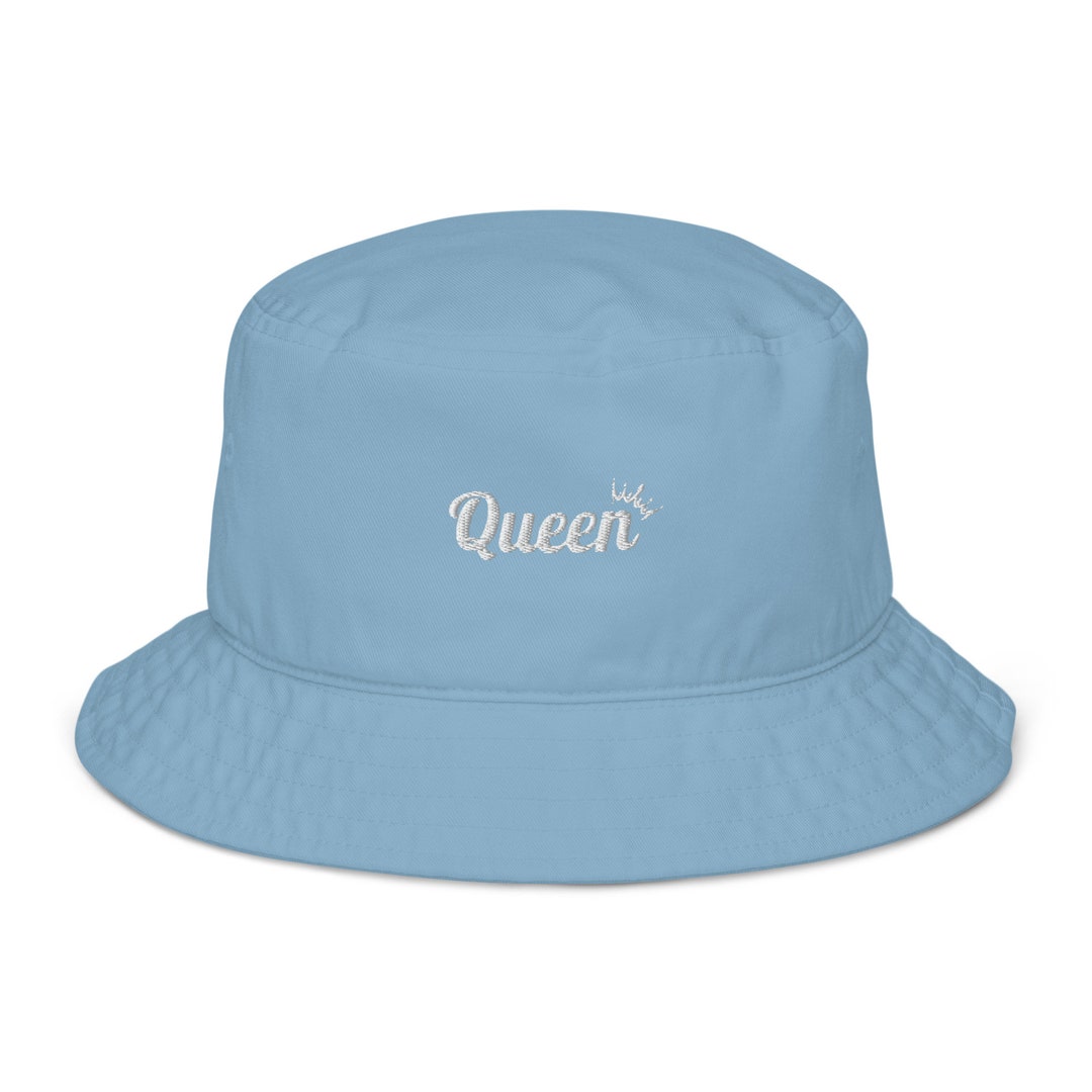 Queen Bucket Hat Baby Blue - Etsy