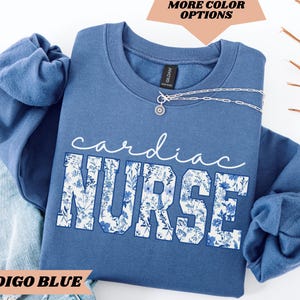 Cardiac Nurse Sweatshirt Cardiac Nurse Shirt Cardiac Care Nurse Gift Cardiac Nurse Sweater Heart Nurse Gift Cardiology Nurse Tee Nurse Week