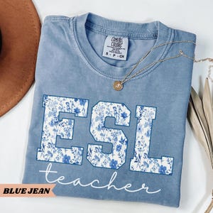 ESL Teacher Shirt ESL Teacher Appreciation Gift for esl Teacher Shirt English As Second Language Teacher New ESL Teacher Multilingual Teache