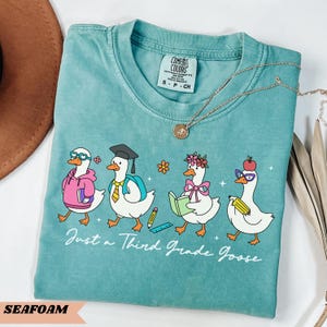 Third Grade Teacher Shirt Silly Goose Teacher Appreciation Gift Elementary School Shirt Funny Teacher Shirt Back to School 3rd Grade Team