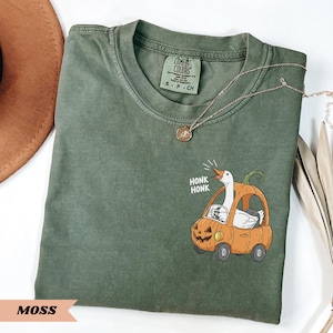 Silly Goose Shirt Funny Silly Goose Tee Got Too Silly Shirt Halloween Shirt Funny Shirt Gift Ghost Costume Tee Pumpkin Costume Shirt Meme