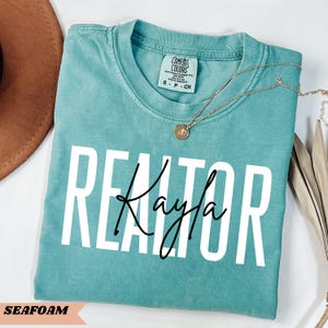 Realtor Shirt, Personalized Realtor T-Shirt, Real Estate Shirt, Gift For Realtors, Real Estate Agents, Custom Realtor Shirts, For Realtors